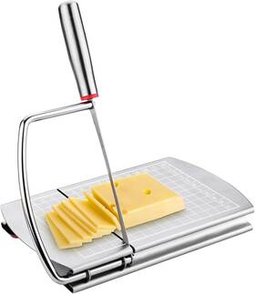 05071 Nqeuepn Cheese Slicer Stainless Steel Cutter With Blade M Silver