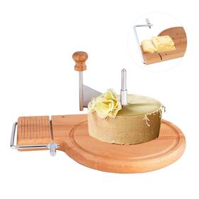 1033048 Nqeuepn Cheese Slicer Stainless Steel Wheel With Handle Cutter Board Multifun