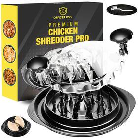 Usse-mcto3 Officer Owl Chicken Shredder Large Breast Manual Meat For Pull