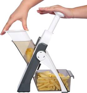 Js01 Once For All Safe Mandoline Slicer 5 1 Vegetable Chopper Food Potato Cutter Mm