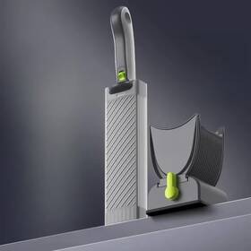 Onestop-stores 313034176123 One For All Meat Slicer Cleaver Manual Stainless Steel Fresh Cutter Chopper