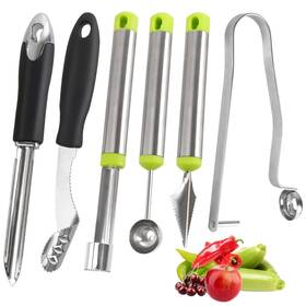 Openfly 769256926952 Vegetable Corer Tool 6 Pcs Stainless Steel Fruit And Jalapen