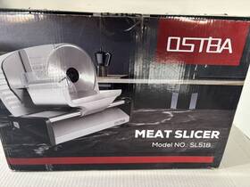 Sl518-1 Ostba Meat Slicer Electric Deli Machine 7.5 Inch Blade Sl518 New Worn Box