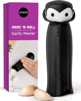 Ot964 Ototo Drac Nft Roll Vampire Garlic Roller Silicone Peeler Tube Black