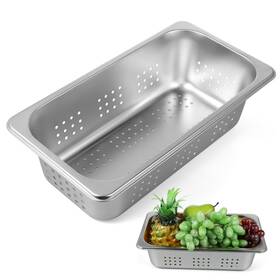 62j846gr6q57mkej104 Ounona Stainless Steel Buffet Pan Rectangular Steam Tray Metal Food Serv
