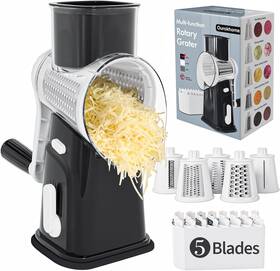 C365h Ourokhome Cheese Grater Hank Crank Shredder Mandoline Vegetable Slicer W