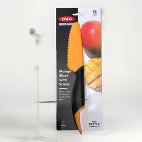 11305600 Oxo Good Grips Mango Slicer With Scoop Orange 1 X 1.5 7 Inch