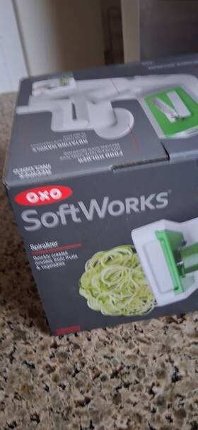 21134 Oxo Softworks Spiralizer Quickly Creates Noodles From Fruits And Vegetables New