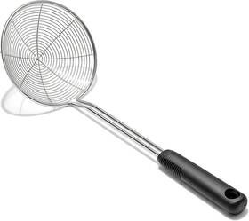 Oxo 840097702728 Good Grips Stainless Steel Spider Scoop And Strain Skimmer Black