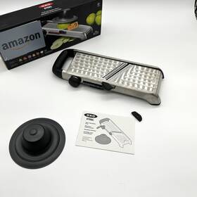 B0759q7vzv Oxo Chefs Mandoline Slicer 2.0 Stainless Steel Manual Broken Leg