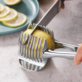 Hkt-11 Ozmmyan -hkt-11 Kitchen Fruit Vegetable Tomato Clip Holder Lemons Potato Cutter Tool