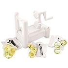Paderno Tri-blade Plastic Spiral Vegetable Slicer Cutter Three Blades Suction Ft 730162228898