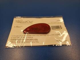 Pampered Chef 099901029951 I Slice Cutting Tool Handheld Cranberry Red New In The Package
