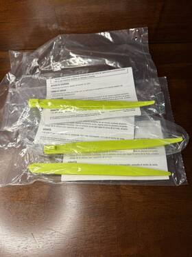 100269 Pampered Chef Citrus Peeler #100269 Brand New In Package Green Set Of Three