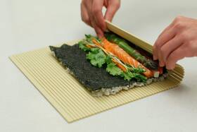 Psm-08 Pat & Doris Professional Non-stick Sushi Mat Plastic Rolling Roller Maki