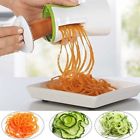 Pb0107 Vegetable Slicer Handheld Graters Cutter Spiral Carrot Funnel Shaker Rotary