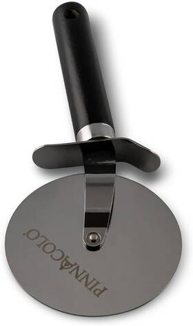 Ppo-6-23 Pinnacolo 4 Inch Wheeled Pizza Cutter With Wood Handle - Sharp Stainless Steel Inches