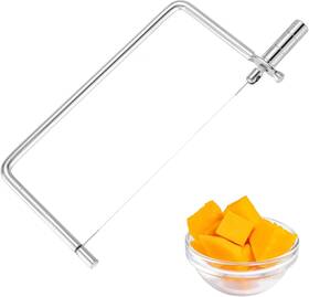Lrs3eqtea Piriuuo 632200 1 Cheese Slicer Sturdy Cutter Portable Kit Silver