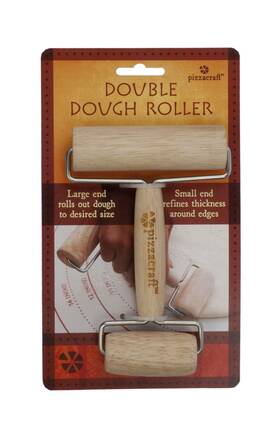 Pc0212 Pizzacraft 050016302124 Hardwood Double Dough Roller
