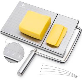 Pl Zmpwlq 614134999439 Cheeseslicers With Wire Cheese Slicer Stainless Steel 4 Replacement Wires C