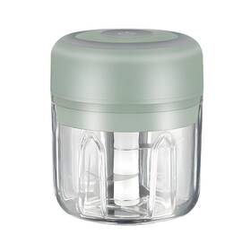 Pondi 797734126297 Green - Mini Food Processor And Garlic Chopper 250ml Usb Charging 3 Blade