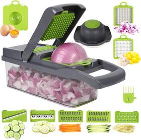 Pragtone 765037775405 Vegetable Cutting Machine Food Cheese 15 In 1 Professional Multi-functional