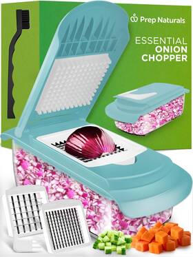 Prep Naturals 060492782575 Prepnaturals Vegetable Chopper With Container Food - Mandoline Slicer