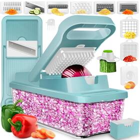 Prep Naturals 060492782582 Prepnaturals Vegetable Chopper With Container Veggie Food And O
