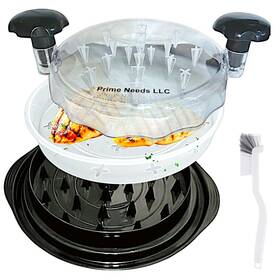 Hgsrq-d1 Prime Needs Llc Chicken Shredder With Tray And Brush Tool Twist Large Shred