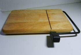 1973-prodyne Prodyne 3766817 Beechwood Cheese Board Slicer Pat # Made In Usa