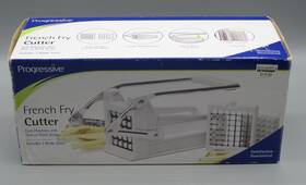 Progressive 078915020543 Potato French Fry Cutter Vegetable Slicer Includes 2 Blade Sizes