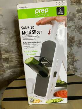 Ps-65wm Progressive Prep Solutions Multi Slicer With 8 Cutting Settings - Safe Design