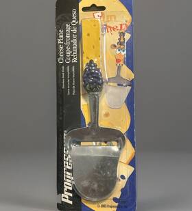 Progressus 071503012517 Vintage Stainless Steel Cheese And Grape Top Plane Slicer