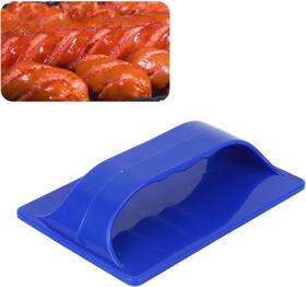 Pssopptcyegigf95-11 Pssopp Hot Dog Slicing Tool Plastic Sausage Cutter Kitchen Hand Cutting Blue