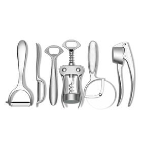 Public Goods 810152230671 Kitchen Tool Set 6 Piece Utensil Includes Y-peeler Peeler B