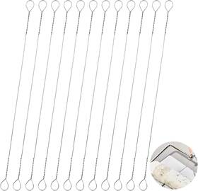 Jc00010 Pumwoy 12 Pcs Cheese Cutter Slicer Wire Replacement 5.7inches Stainless Steel Silver