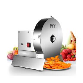 Pyy0761814759651 Pyy Commercial Vegetable Slicer - Electric Cabbage Cutter Onion Potato Manual