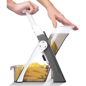 Qiecai 221243471820 Safe Mandoline Vegetable Chopper With Container For Kitchen Professional Mo