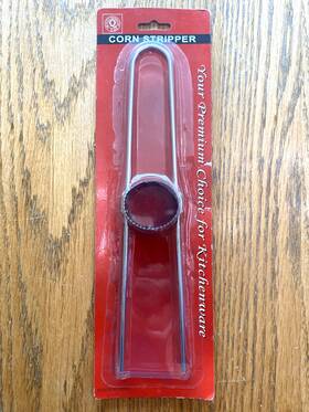 Quality Products 813570386005 New Self Adjusting Corn Cutter 10 Inch Slicer In Pack