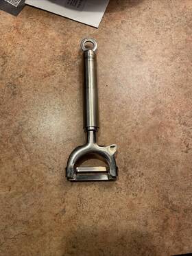 12735 R Sle Rosle Stainless Steel Hanging Ring Swivel Peeler Crosswise 7 Inch
