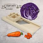 Raw Rutes Harvest Fiesta Compact Wooden Cabbage Shredder With Hand Guard 015913601008