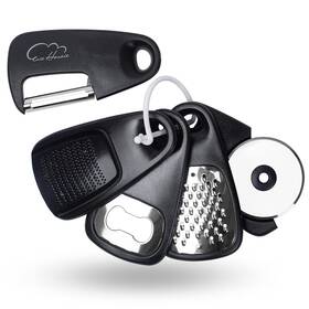 Redrockdealz 717296525017 Kitchen Gadgets Set 5 Pieces Space Saving Cooking Tools Accessories
