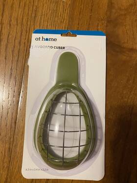 Reluen 649560907529 Avocado Slicer Tool - 3.2 X 6.3 Inches Cuber With Ergonomic Handle