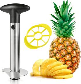 Yk131 Reluhe Pineapple Corer And Slicer Cutter Upgraded Reinforced Thicker Blade