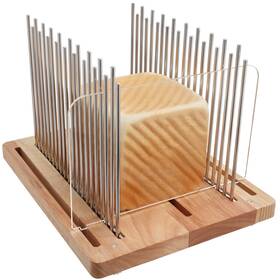 Mbqp003-01 Resbywarm Bread Slicer Stainless Steel For Homemade Breadadjustable