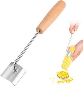 C001 Rihuals Corn Cob Stripper 2025 Long Handle Stainless Steel Stripping Tool On