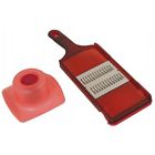 22336 Rikon Stainless Kuhn Julienne Corporation Mandoline Slicer Steel Red