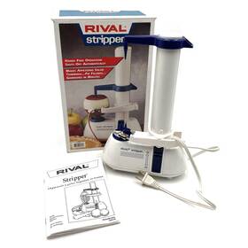 12021w Rival Vtg Stripper Electric Apple Peeler Potato Vegetable With Box Works