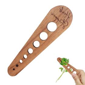Zmj-zyh069 Robohook Pottery Herb Stripper Ceramic Stripping Tool Brown