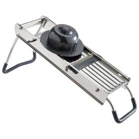 Roots & Harvest 734494082906 And Vegetable Fruit Slicer Stainless Steel 5-blades Guard Storage